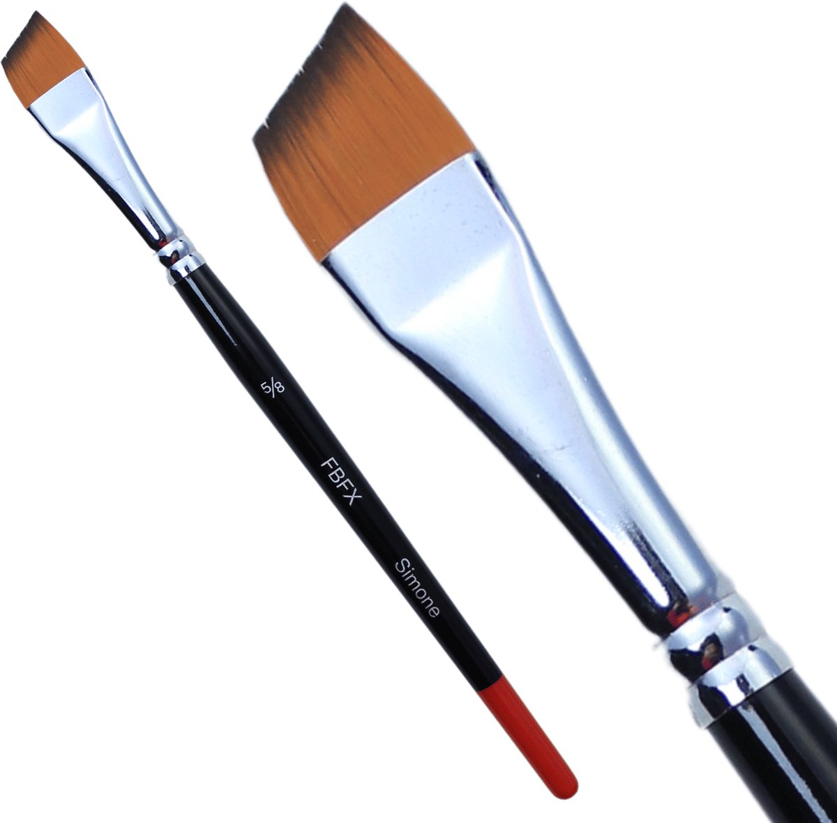 FBFX Schmink Penseel Simone ⅝ | Kortharig Schuin Penseel ⅝